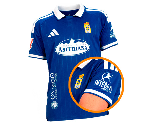 Consigue gratis la camiseta del Centenario del Real Oviedo | La 1ª equipación o la 2ª con Integra Energía