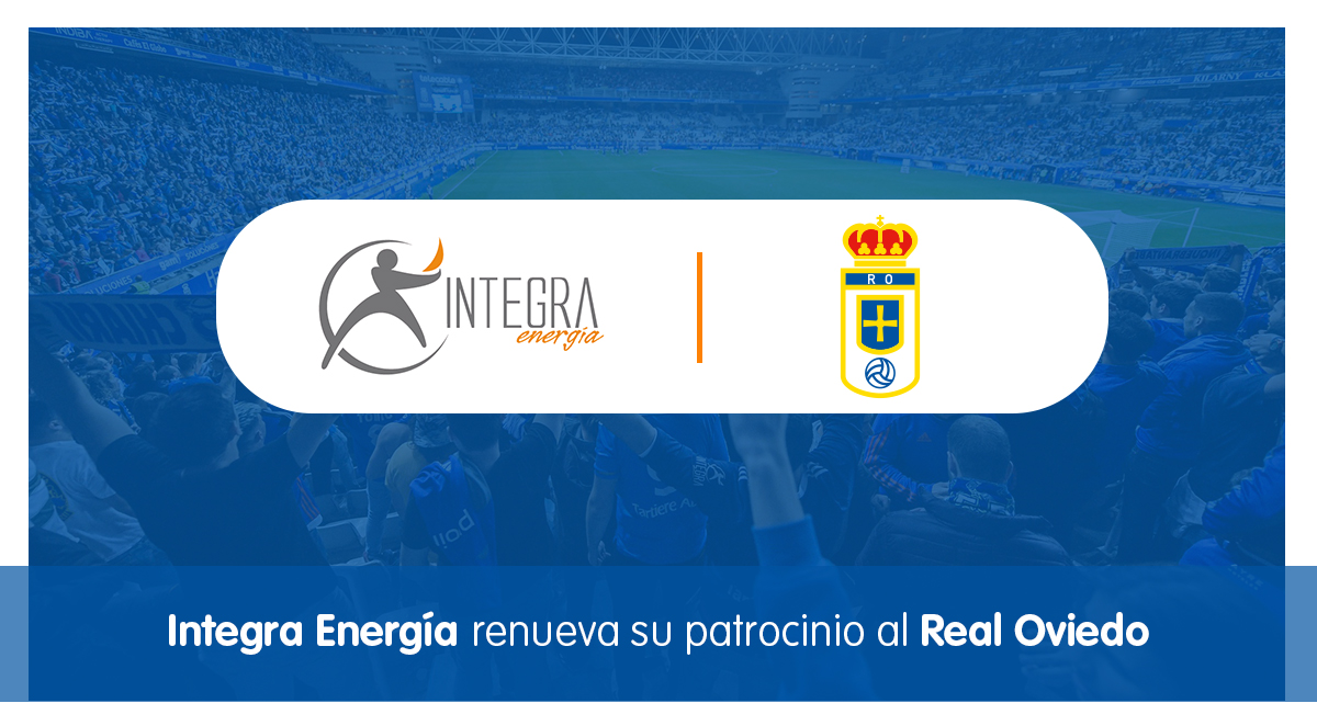 Integra Energía renueva su patrocinio al Real Oviedo