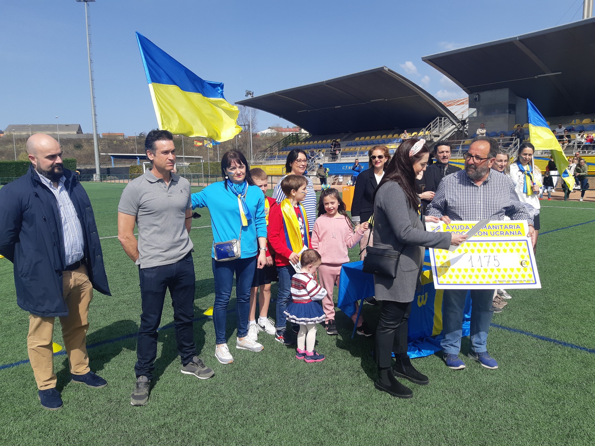 Éxito del torneo solidario de El Berrón en favor del pueblo ucraniano